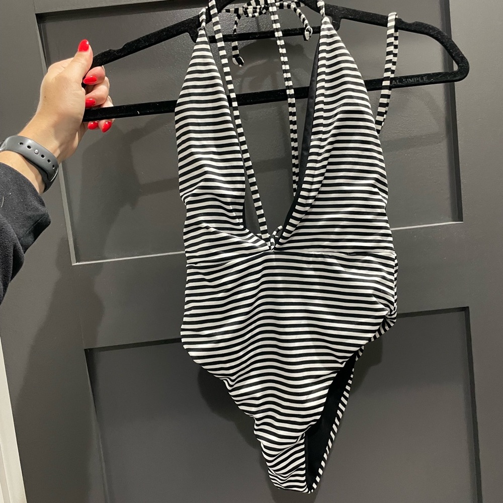 Black and white one piece